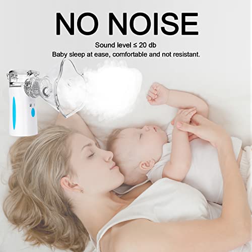 Portable Nebulizer - Rechargeable Nebulizer Machine for Adults and Kids Naweti uk supplements