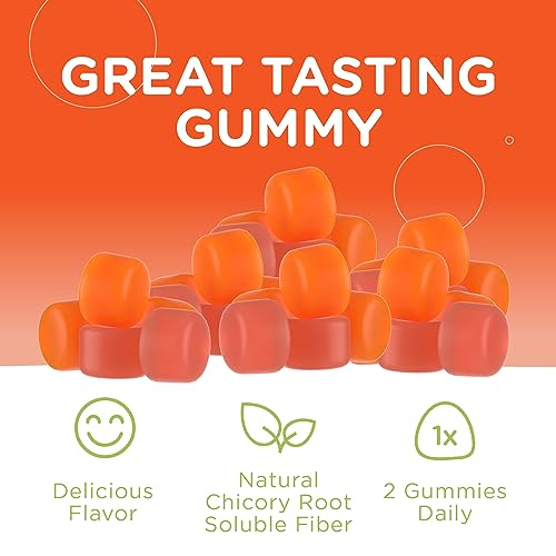 Zahler - Fiber Gummies for Adults & Kids (60 Count) Certified Kosher Adult & Kids Fiber Gummy Zahler uk supplements