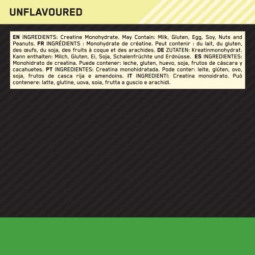 Optimum Nutrition Micronised Creatine Powder, 100% Pure Creatine Monohydrate Powder Optimum Nutrition uk supplements