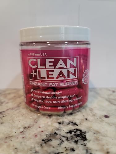 Clean+Lean-Organic Fat Burner by FitFarm USA - Worlds First Organic Fat Burner Supports FIT FARM USA uk supplements
