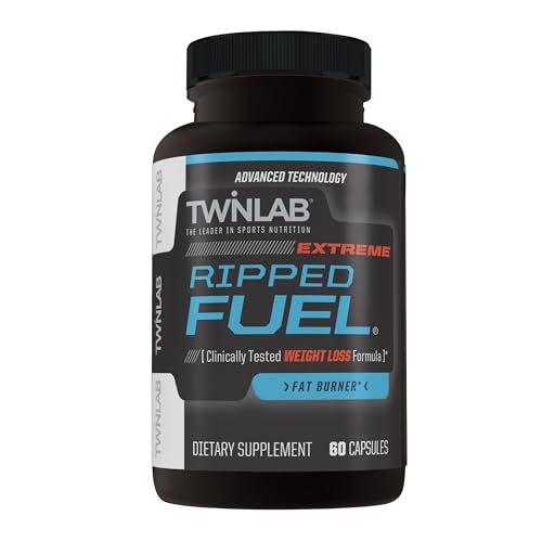 Twinlab Ripped Fuel Extreme - Energy Supplement to Support Weight Management & Muscle Health Twinlab uk supplements
