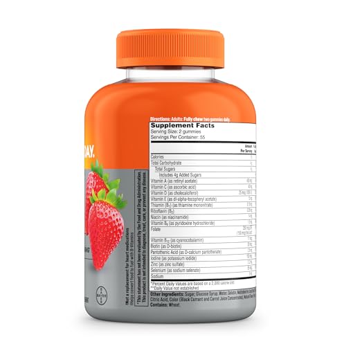 One A Day Multivitamin for Women 50 and Over, Women's Multivitamin Gummy 50 plus for Immune Support ONE A DAY uk supplements