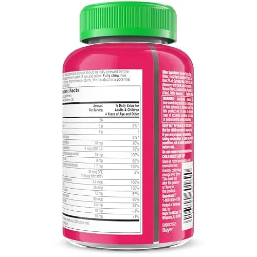 Flintstones Vitamins for Picky Kids + Iron, Kids Multivitamin Gummies with Vitamin C, D, E, B6 and Iron, Gummy Vitamins, Grape Flavored, 60 Gummies Flintstones Vitamins uk supplements