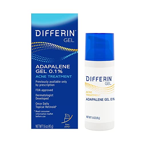Differin Acne Treatment Gel, 90 Day Supply, Retinoid Treatment For Face Differin uk supplements