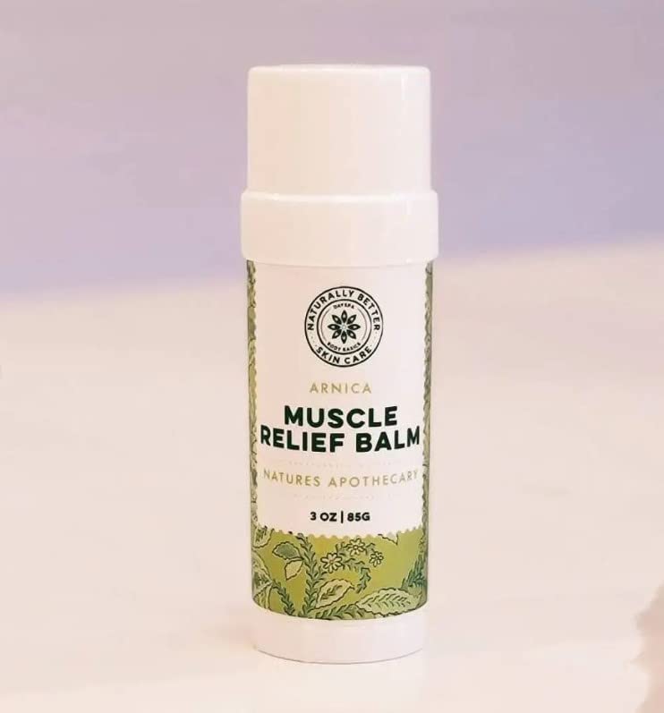 All-Natural Arnica Muscle Balm - Plant-Based Topical swelling and bruising Relief | Essential Oils & Menthol soothes and cools sore muscles, Hypoallergenic & Paraben-Free, Made in USA NATURE'S APOTHECARY uk supplements