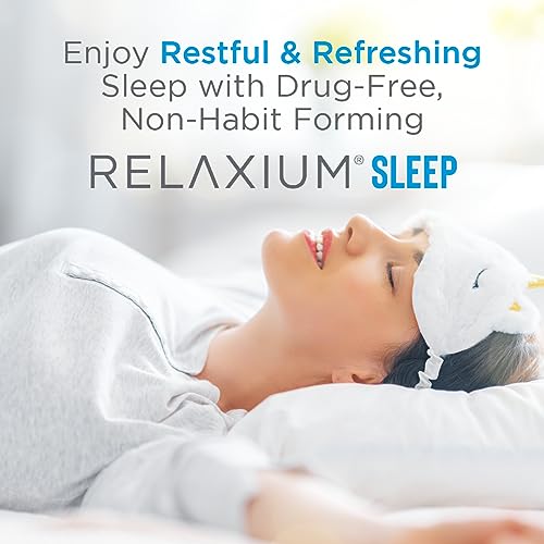 Relaxium Sleep Aid, 30-Day Supply, Dietary Supplement, Better Sleep, Magnesium Relaxium uk supplements