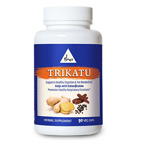 ISHA Organic Trikatu Supplements - Promotes Digestion and Metabolism, Supports Detoxification ISHA uk supplements