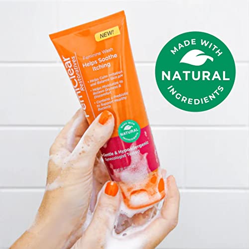 FemiClear Restoratives Soothing Feminine Wash - Feminine Care Wash for Itching & Irritated Skin FemiClear uk supplements