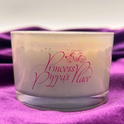 Princess Pippa's Place Healing Candles with Crystals Inside- Natural Soy Wax 7 Stones Crystal Candle Jar Msupps.com uk supplements