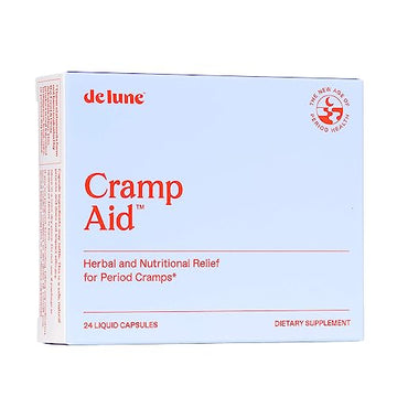 De Lune Cramp Aid, Herbal and Natural Relief for Period Cramps with Fenugreek Seed De Lune uk supplements