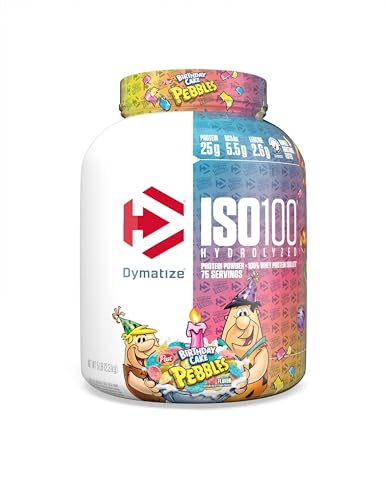 Dymatize ISO100 Hydrolyzed Protein Powder, 100% Whey Isolate Protein, 25g of Protein Dymatize uk supplements