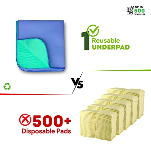 IMPROVIA® Washable Underpads, 34" x 36" (Pack of 4) - Heavy Absorben IMPROVIA uk supplements