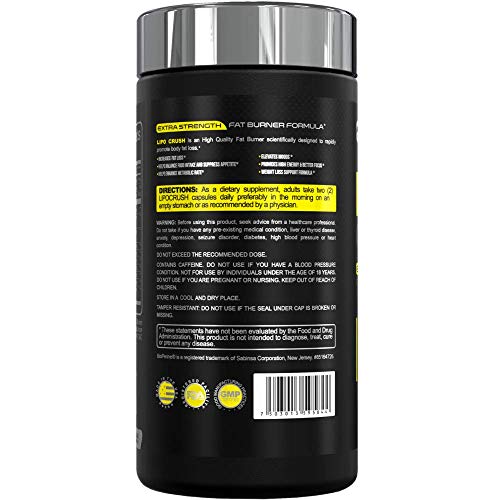 Forzagen Lipocrush Thermogenic Fat Burner for Men and Women, 90 Belly Fat Burner Forzagen uk supplements