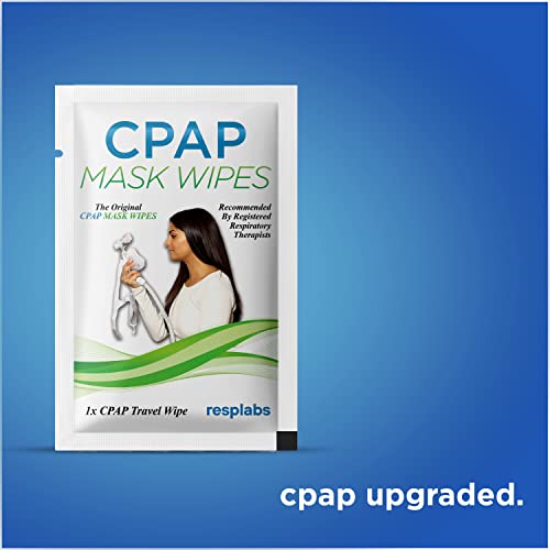 resplabs CPAP Mask Cleaning Wipes - Unscented, Alcohol-Free Cleaner RespLabs Medical Inc. uk supplements