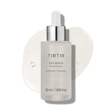 TIRTIR SOS Serum - Radiant Glow Boosting Face Serum - Plumping, Anti Aging, Hydrating - Visibly Smooth and Glowy Skin - Fragrance Free for All Skin Types, 1.69 fl.oz. TIRTIR uk supplements