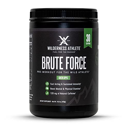 Wilderness Athlete - Brute Force Pre-Workout | Best Pre Workout Powder for Women & Men Wilderness Athlete uk supplements