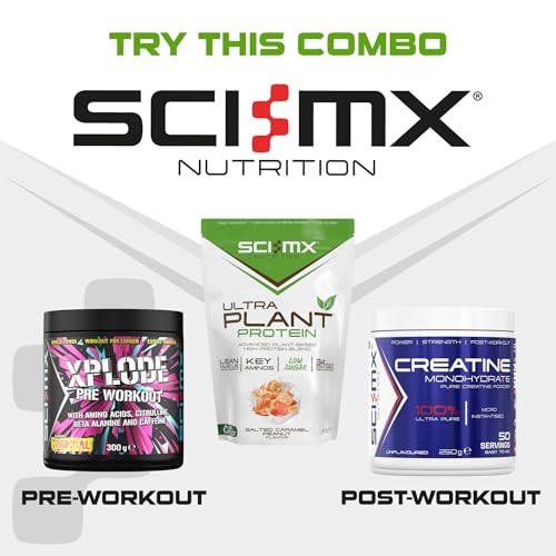 SCI-MX Ultra Plant - Salted Caramel Peanut Flavour Vegan Protein Powder Blend + Vitamin B Complex SCI-MX uk supplements