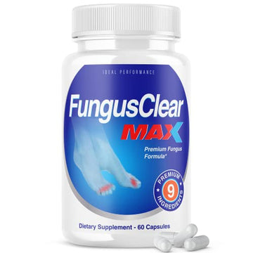 IDEAL PERFORMANCE Fungus Clear Max Toenail Pills (60 Capsules) IDEAL PERFORMANCE uk supplements