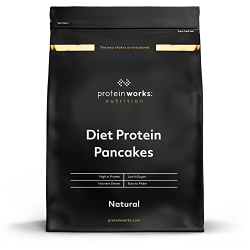 Protein Works - Diet Protein Pancake Mix | 135 Calories Per Serving | Low Sugar Protein Pancake Mix Protein Works uk supplements