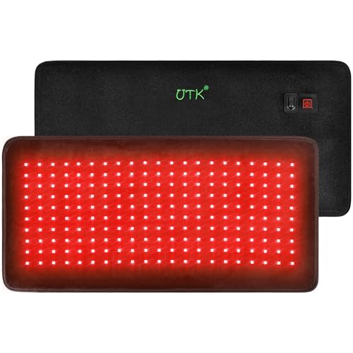 UTK Red Light Therapy for Body, Large Infrared Light Therapy Pad for Deeper Tissue, 24" x 12" Size UTK uk supplements