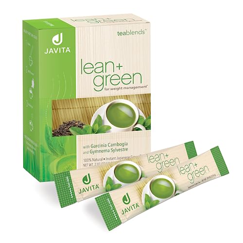 Javita Lean + Green, Premium, 100% Japanese Green Tea, Garcinia Cambogia (as Super Citrimax) Javita uk supplements