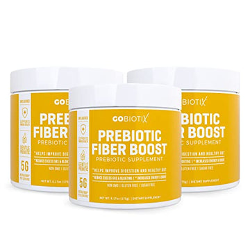 GOBIOTIX Fiber Supplement - Prebiotic Soluble Fiber Powder, Supports Gut Health GOBIOTIX uk supplements