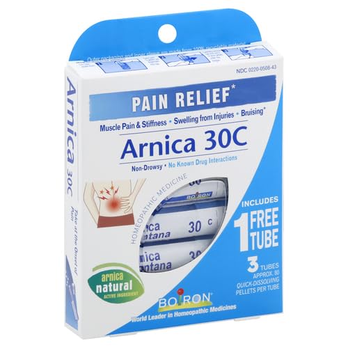 Boiron Arnica Montana 30C Homeopathic Medicine for Relief from Muscle Pain, Muscle Stiffness, Swelling Boiron uk supplements