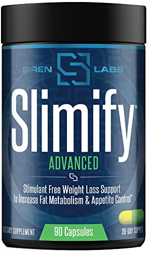 Siren Labs Slimify Advanced Fat Burner for Weight Loss - Garcinia Cambogia, African Mango SIRENLABS uk supplements