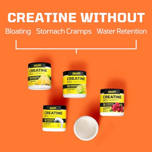 CON-CRET Creatine HCl Powder | Supports Muscle, Cognitive, and Immune Health ProMera Sports uk supplements