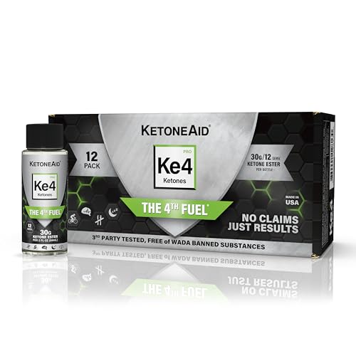 KetoneAid KE4 Pro Ketone Ester Drink | Not a Ketone Salt, No Sugar, No Caffeine KetoneAid uk supplements