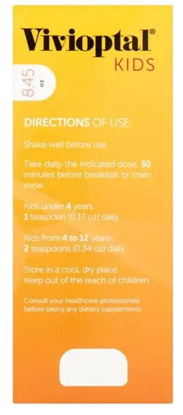 Vivioptal Kids, Liquid Multivitamin & Multiminerals Supplement, Berries, 8.45 Fl Oz Aus Healthcare uk supplements