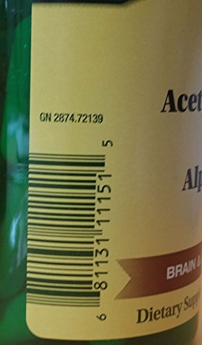 Spring Valley - Acetyl L-Carnitine 800mg Plus Alpha Lipoic Acid 400mg, 50 Capsules Heath Secret uk supplements