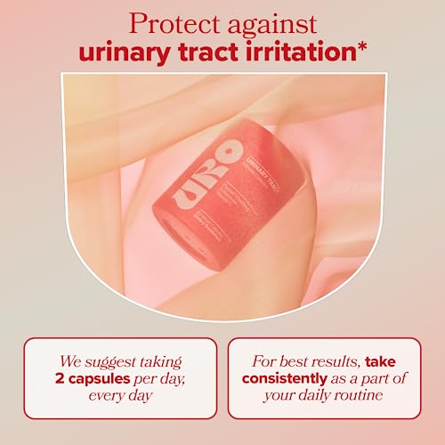 URO Urinary Tract Health Supplement for Women, 60 Count (Pack of 1) - Urinary Support O Positiv uk supplements
