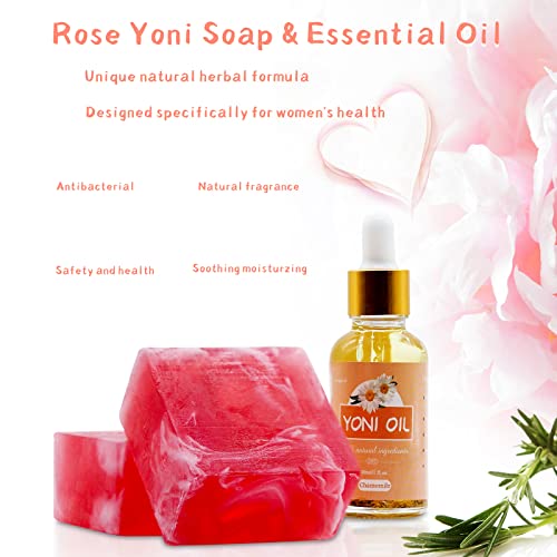 Yoni Soap Bar Yoni Oil Set Of 3, Vaginal Wash Eliminates Odor Ph Balance for Women, Feminine Wash tovaginsh uk supplements