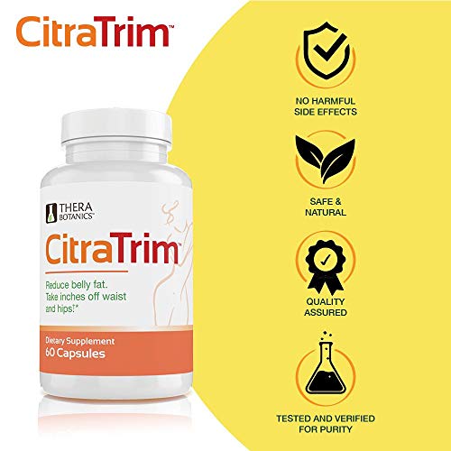 Thera Botanics CitraTrim Weight Loss Supplement, 60 capsules Therabotanics uk supplements