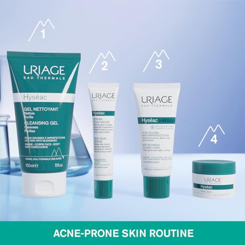 Uriage Hyseac 3-regul+ | Face Moisturizer For Oily Skin Prone To Acne. Pimples, Spots Uriage uk supplements
