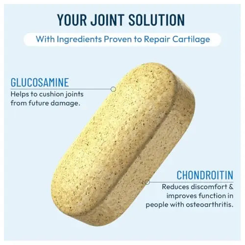 FLEXOPLEX Advanced Bone & Joint Support Supplement | Promotes Healthy Joint Function & Relief from Joint Discomfort | Enhance Cartilage Flexibility & Range of Motion - 120 Count (Pack of 1) FLEXOPLEX uk supplements
