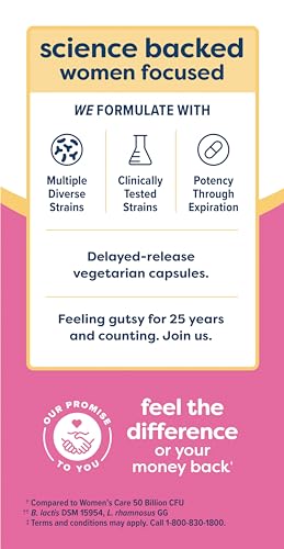 Renew Life Women's Probiotic Capsules, Supports pH Balance for Women, Vaginal Renew Life uk supplements