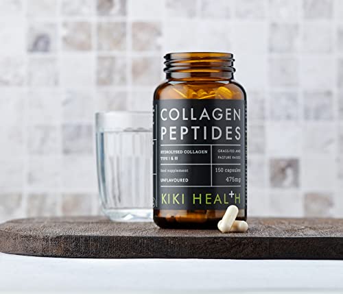 KIKI Health Organic Bovine Collagen Peptides Capsules | 100% Hydrolyzed KIKI HEALTH uk supplements