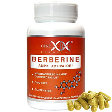 GENEX Berberine HCl 500mg (90 Capsules) | Powerful AMPK Activator, Supports Heart Genex Formulas uk supplements