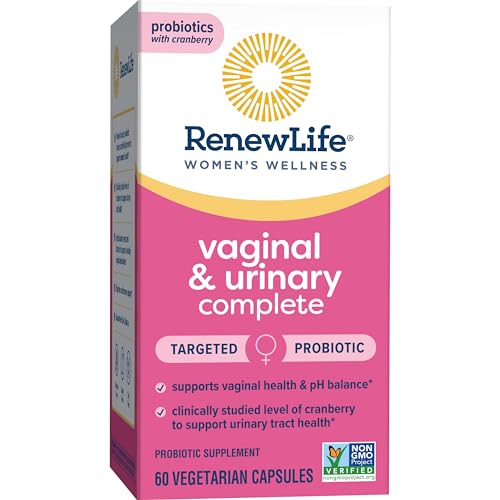 Renew Life Women's Wellness Vaginal and Urinary Probiotic and Cranberry Supplement Renew Life uk supplements