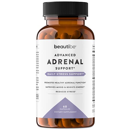 Adrenal Support for Women & Men – Cortisol Manager – Natural Stress Relief Supplement BeautiBe uk supplements