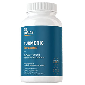 Dr. Tobias Turmeric Curcumin Supplement with BioPerine & Black Pepper, Extra Strength Dr. Tobias uk supplements