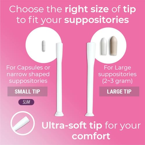 Natureland [20/40 Pack Vaginal Suppository Applicators for Women,Soft Tip Auxiliary Tool for Pills Natureland uk supplements