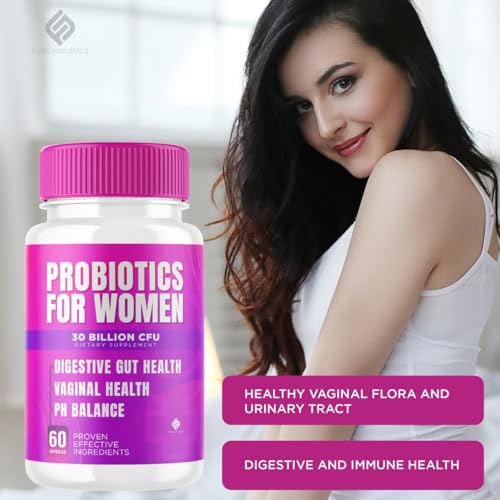 Probiotics for Women Vaginal Probiotic PH Balance Pills for Digestive Enzymes Health Fuze Naturals uk supplements
