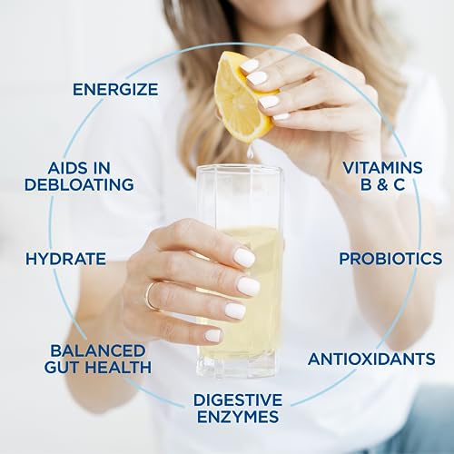 VitaCup Super H2O Bloating Relief and Digestive Health Drink Mix Packets, Probiotics VitaCup uk supplements