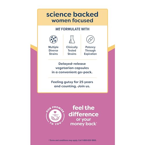 Renew Life Women's Probiotic Capsules, Supports pH Balance for Women, Vaginal, Urinary Renew Life uk supplements