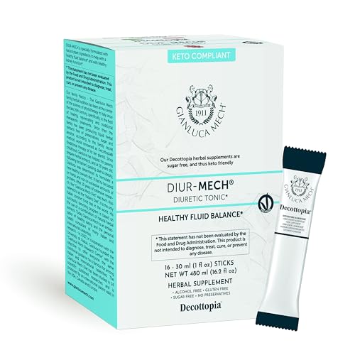 Gianluca Mech - Keto Compliant Diuretic Tonic with Drainage Function of Body Liquids GIANLUCA MECH SpA uk supplements