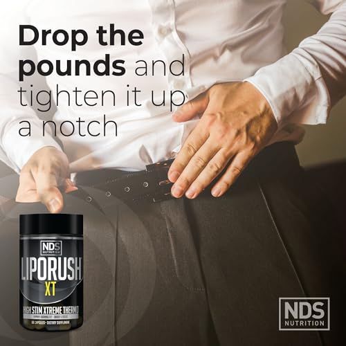 LIPORUSH NDS Nutrition XT - Super Concentrated Thermogenic with L-Carnitine & Teacrine LIPORUSH uk supplements