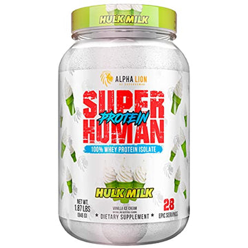 ALPHA LION Superhuman Whey Protein Powder, Great Tasting Pure Whey Protein Isolate ALPHA LION uk supplements